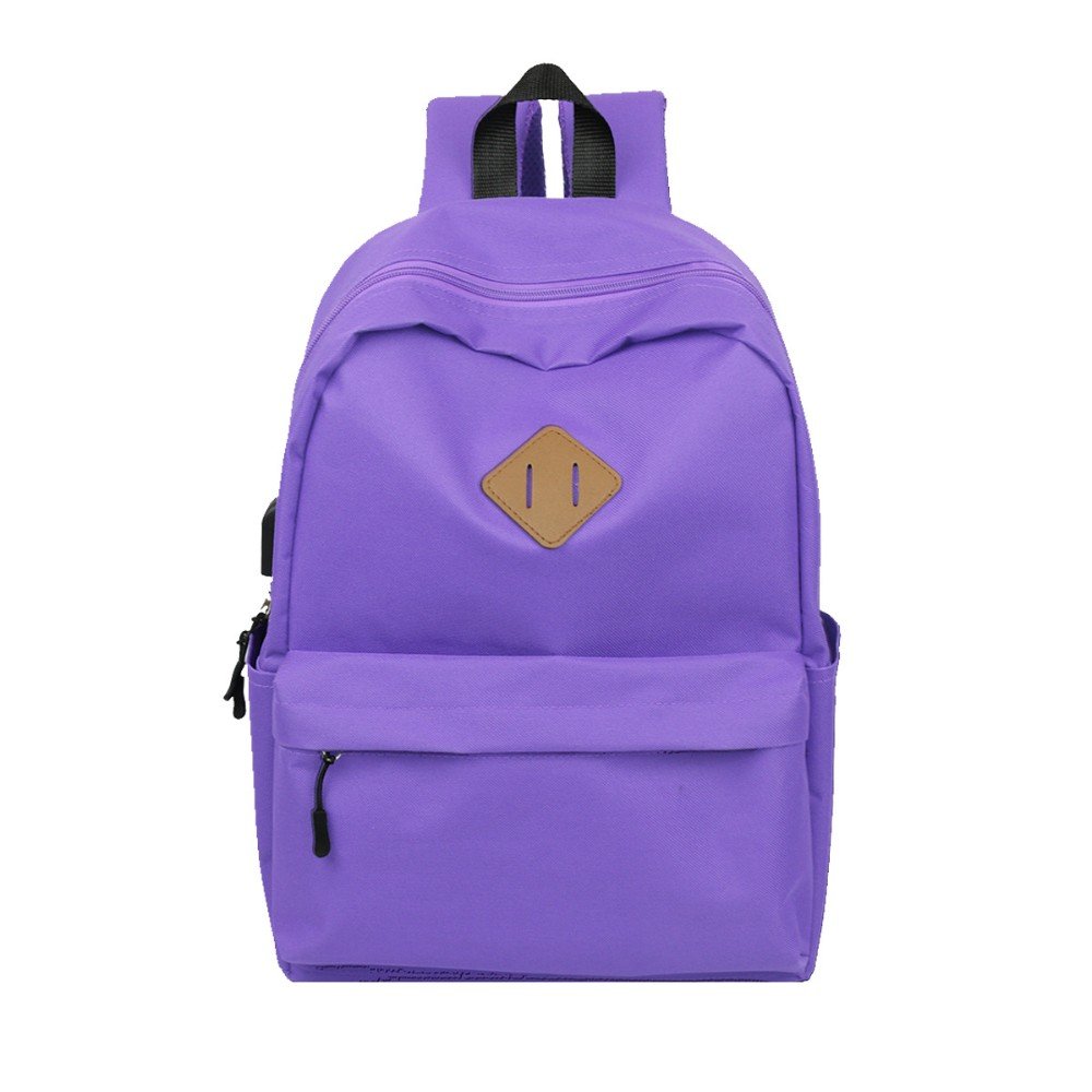 Popular usb port laptop backpack waterproof men