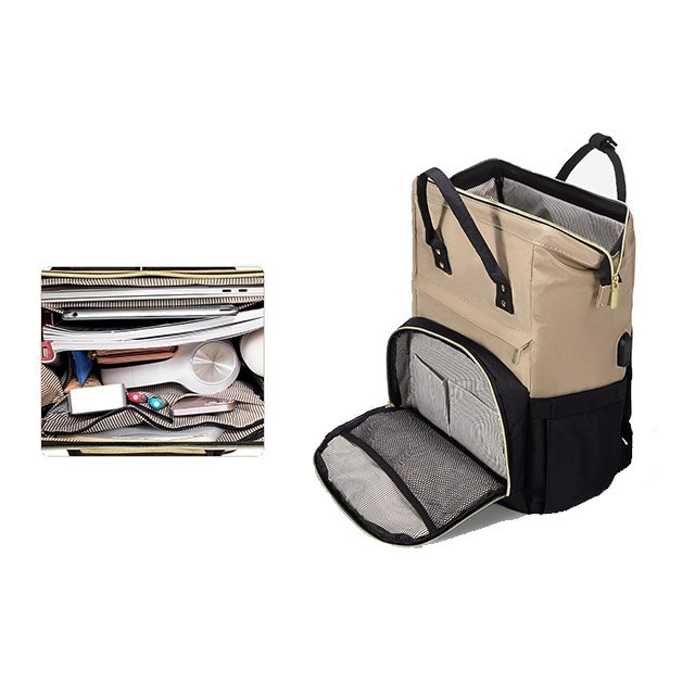 BSCI custom Waterproof laptop backpack usb charging men women antitheft travel laptop backpack bag
