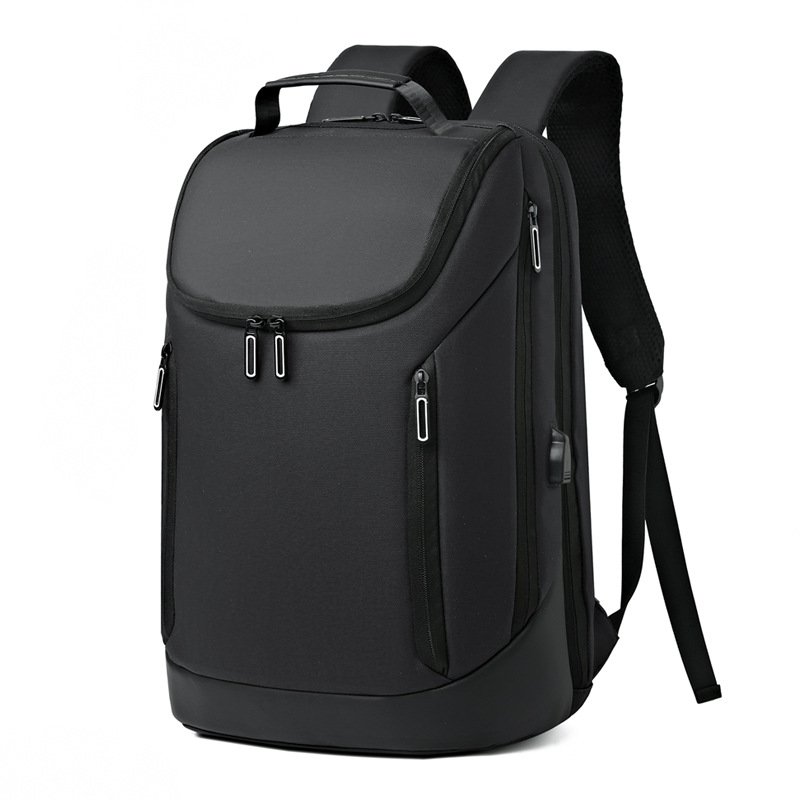 Sympathybag Large capacity multifunctional nylon computer bag USB charger anti-theft smart laptop backpack