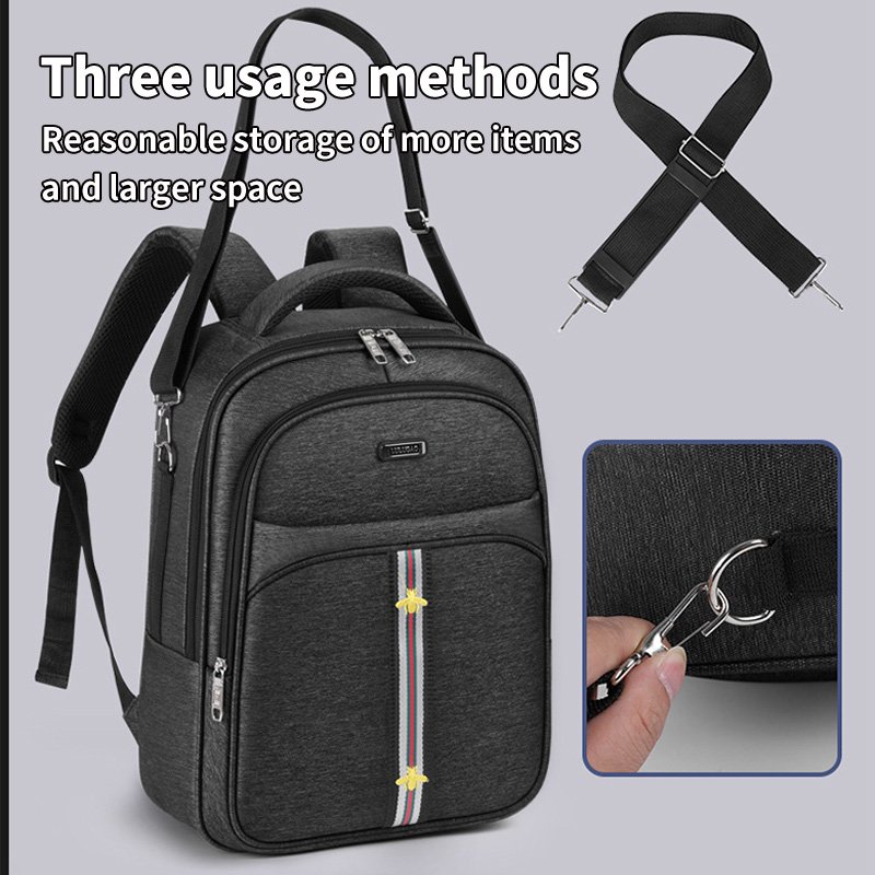 High Quality USB Waterproof Notebook Wholesale Unisex Polyester Laptop Bag Travel School Laptop Backpack