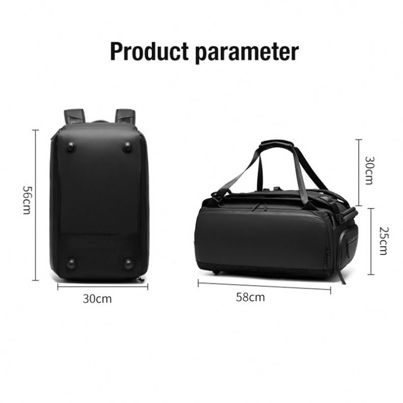 New design backpack Well-Designed Black 45L Oxford laptop Backpack Bags Outdoor Travelling Waterproof Hiking Backpack