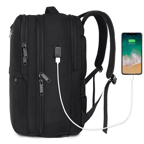 mochila viaje Custom Logo Travel Backpack Carry on Hand Luggage Waterproof Anti-Theft Business Bag Large Laptop Daypack