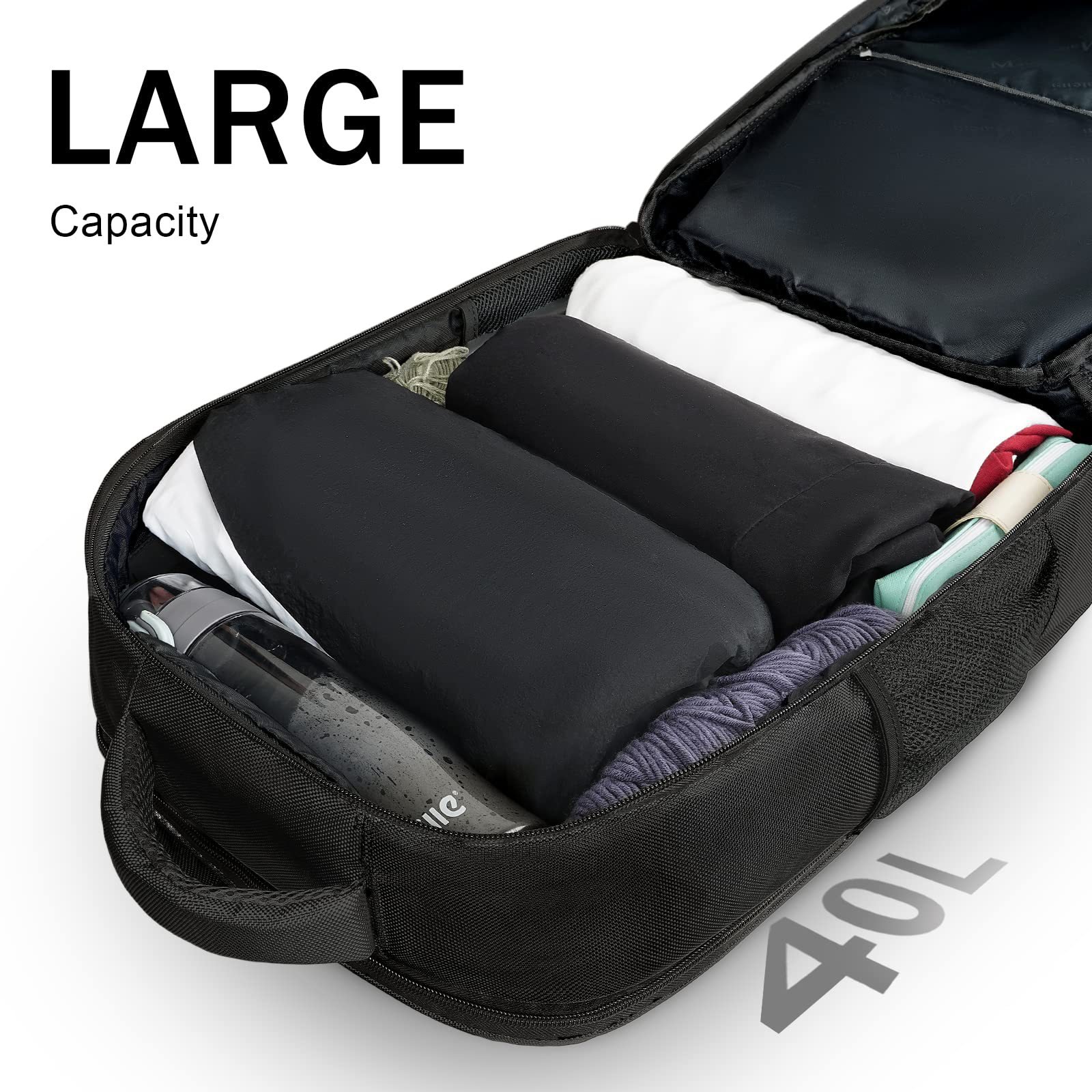 mochila viaje Custom Logo Travel Backpack Carry on Hand Luggage Waterproof Anti-Theft Business Bag Large Laptop Daypack
