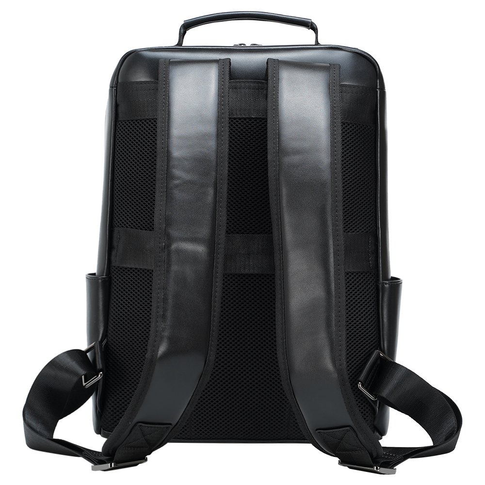 Back Pack Laptop Bag Business Real Leather Backpack Unisex Genuine Leather Casual Hiking Travel Laptop Backpack for Men