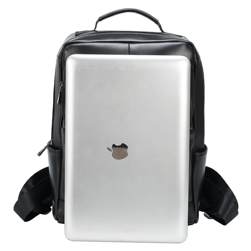 Back Pack Laptop Bag Business Real Leather Backpack Unisex Genuine Leather Casual Hiking Travel Laptop Backpack for Men