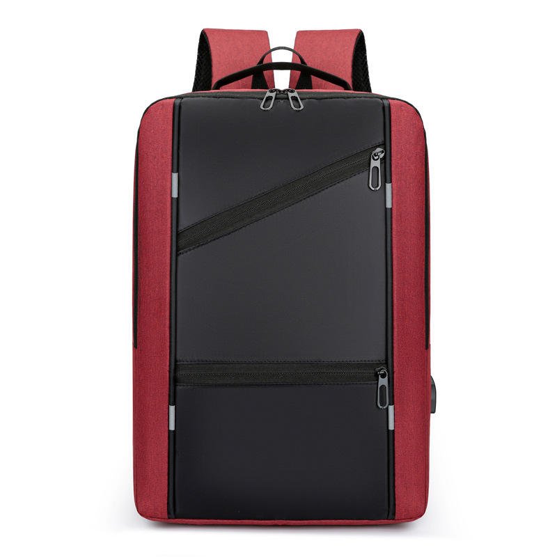 Waterproof Business Backpack With USB Charging Port Anti Theft Smart 15.6 Inch Mens Laptop Backpack