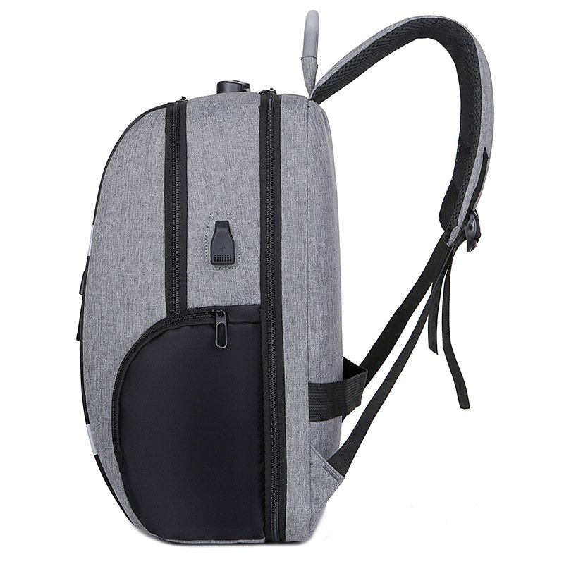 Factory Customized Light Slim Business Laptop Backpack Men Black Office Work Back Pack Bag For Women Unisex