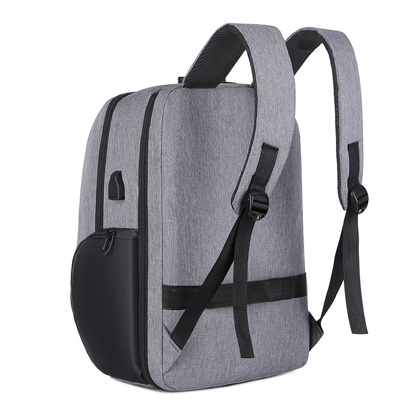 Factory Customized Light Slim Business Laptop Backpack Men Black Office Work Back Pack Bag For Women Unisex