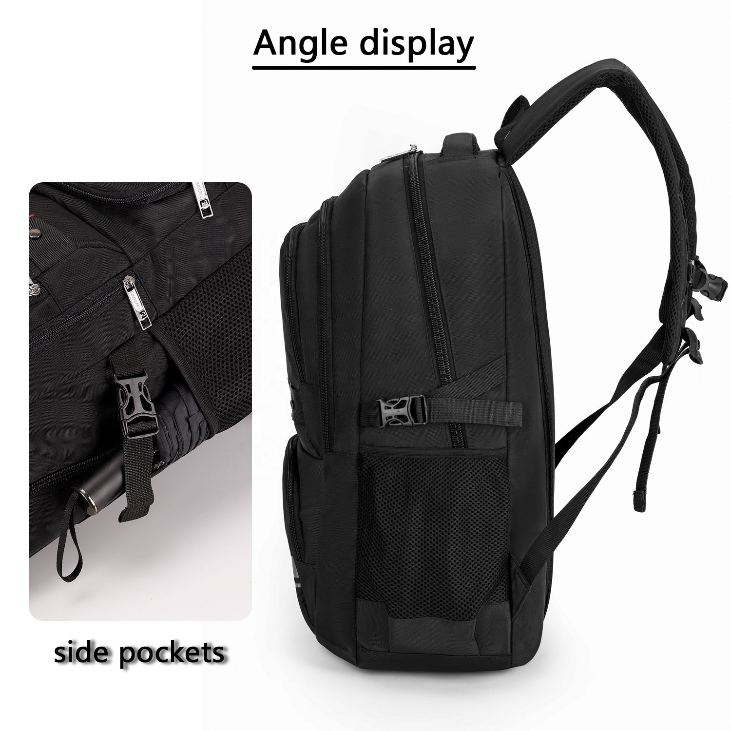 HAIBOWY 2024 Wholesale Customizable USB Notebook Backpack Large Capacity Waterproof Fashion School Bag Hiking Hot Sale Backpack