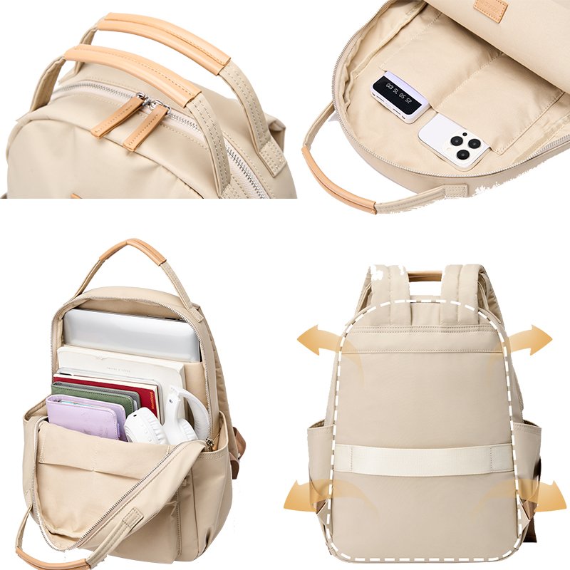 Simradia Women's Backpack Oxford Waterproof Backpack for Girls Multifunctional Travel Laptop Backpack for Woman Lady Bags