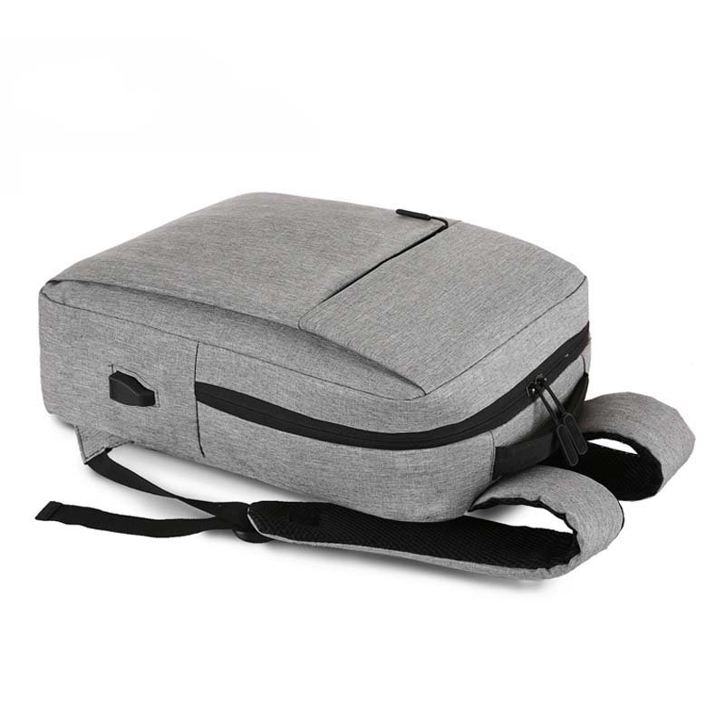High Quality Print Logo Men College Anti Theft Water Resistant Travel Luxury Usb Bagpack Laptop Back Bag Pack