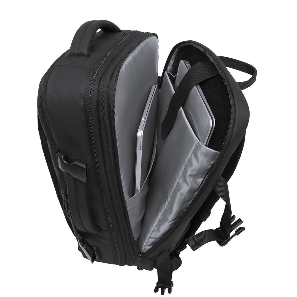 2024 New Hot Sell 15.6Inch Usb Waterproof Notebook Wholesale Mens Polyester Laptop Bag Travel Custom School Laptop Backpack