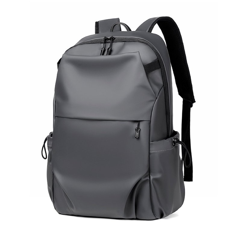 FULIYA Fashion Computer Laptop Bags Backpacks for Men Waterproof Custom PU Leather Laptop Backpack