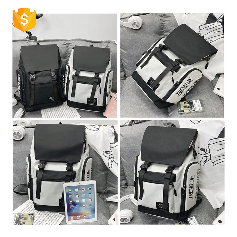 Wholesale fashion backpack custom casual student laptop bag travel backpack anti theft charging university bags for girl boy