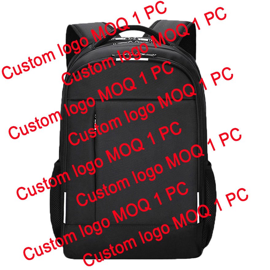MOQ 1pc Travel Laptop Business Backpack with USB Charging Port Water Resistant College School Computer Bag Gift for Men & Women