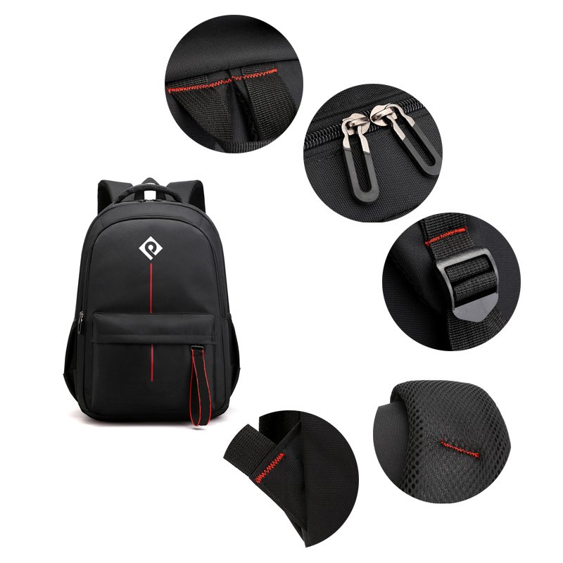 Custom logo travel young Boy Girl Daypack students Teenager school College Laptop Nylon backpack bag