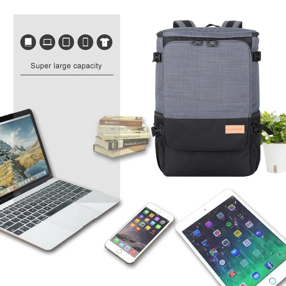 OEM Manufacturer Custom Logo Waterproof College School Girls Bags Travelling Bagpack Mens Student Laptop Backpack