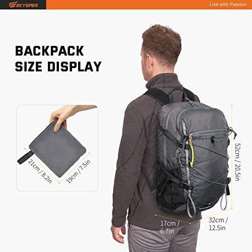 Haoen Hiking Backpack 30L Lightweight Daypack Travel Backpacks For Women Men