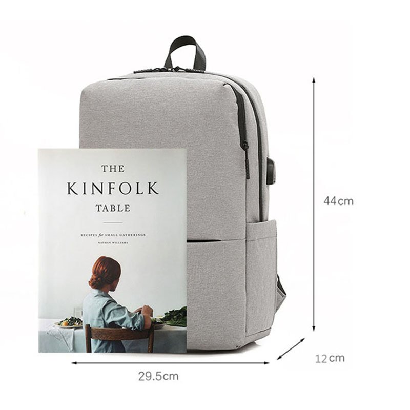 OEM Waterproof Large Capacity Travel Business Backpacks Student School Backpack USB Charging 15.6 Inch Laptop Backpack