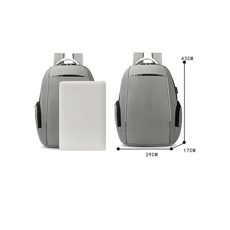 Travel Laptop Backpack Business Anti Theft Laptop Backpack With USB Charging Port Lightweight Water Resistant Computer Bag