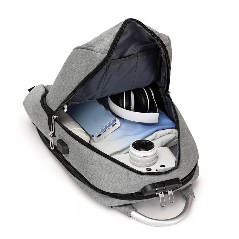 Travel Laptop Backpack Business Anti Theft Laptop Backpack With USB Charging Port Lightweight Water Resistant Computer Bag