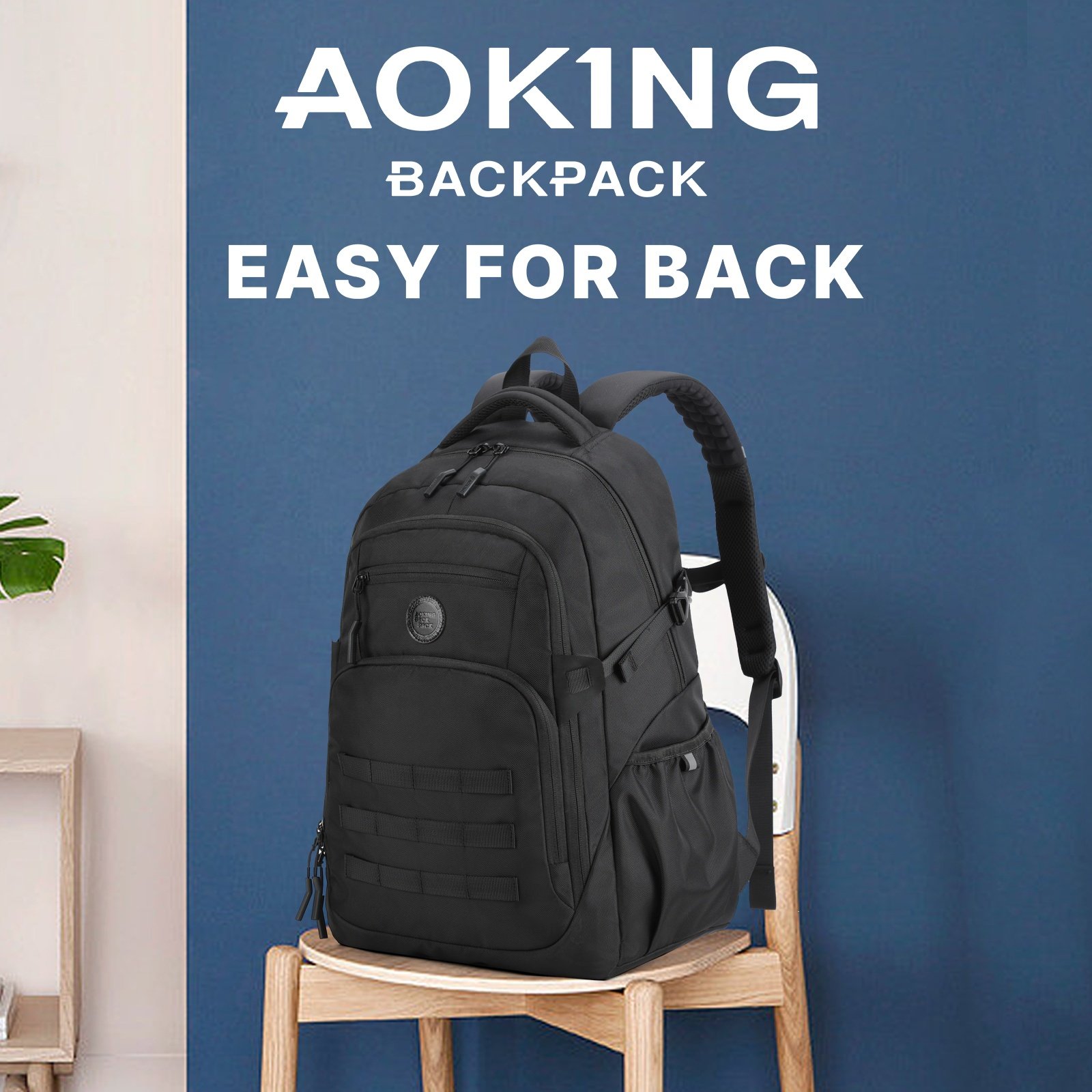 Aoking Hot selling new fashion high quality custom logo travel bags large capacity girls casual sports school laptop backpacks