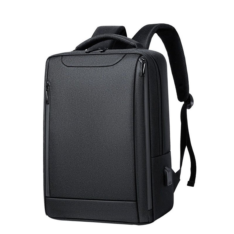 ZF025 Customized Logo Men Oxford Shoulder Bag Business Laptop Backpack Women Travel Waterproof Wearable Computer Bag USB Port