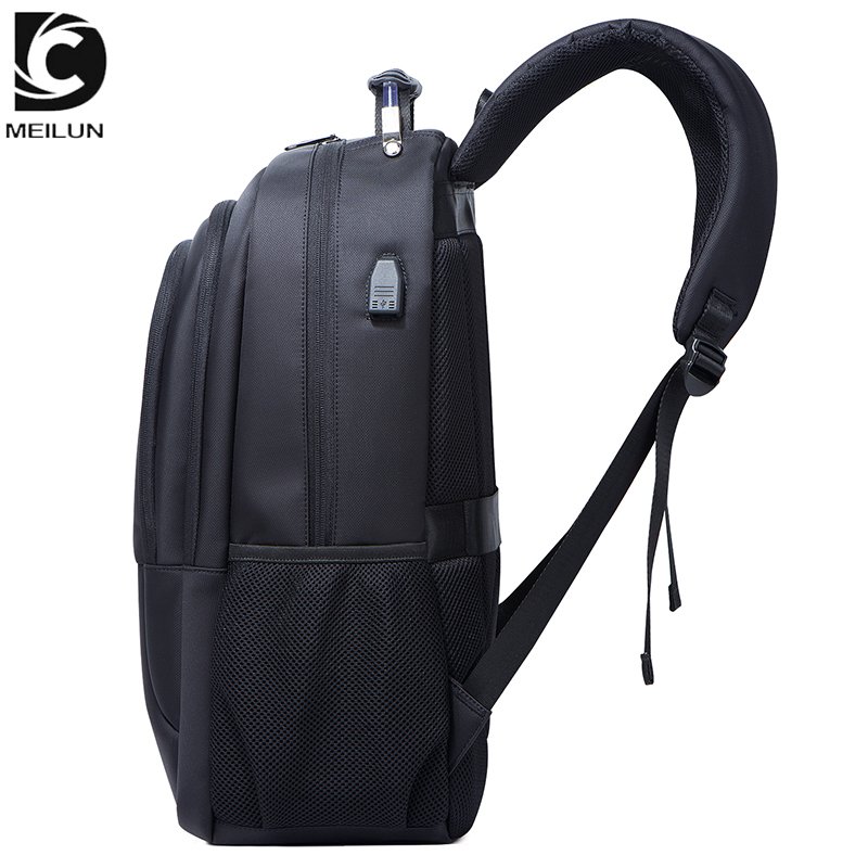 Mochila Durable Anti Theft Travel Laptop Backpack with USB custom logo 17.3 inch men business backpack