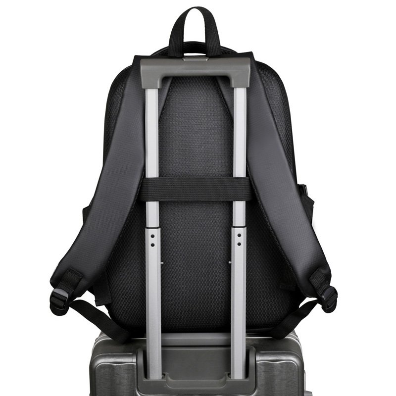 New Arrival Waterproof Pu Laptop Backpack With Chest Sling Bag 2 in 1 Outdoor Backpack Set