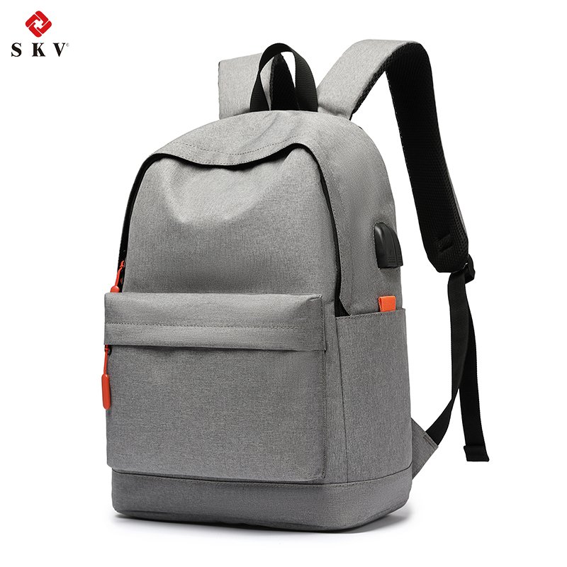 Unisex Durable backbag pack USB casual Lightweight Waterproof mochilas rucksack 15.6''laptop bag black laptop Backpack
