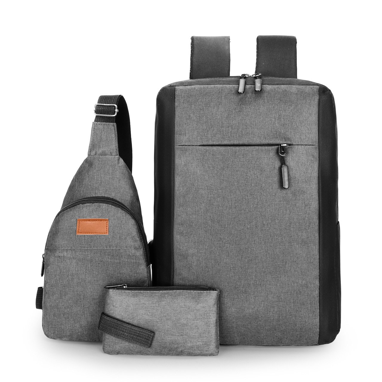 Wholesale Custom 3pcs Set School Bags Casual Sport Outdoor Laptop Backpack