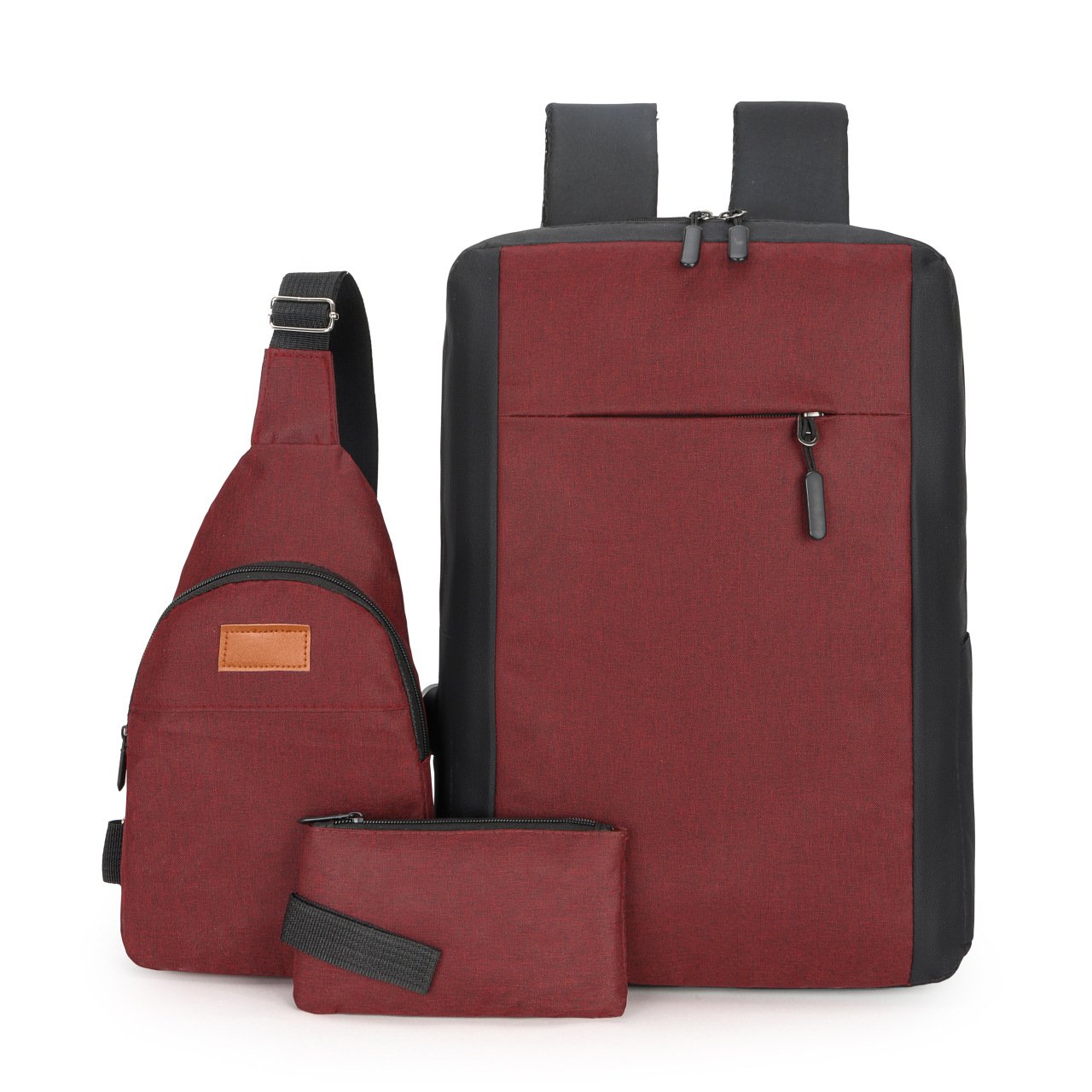 Wholesale Custom 3pcs Set School Bags Casual Sport Outdoor Laptop Backpack