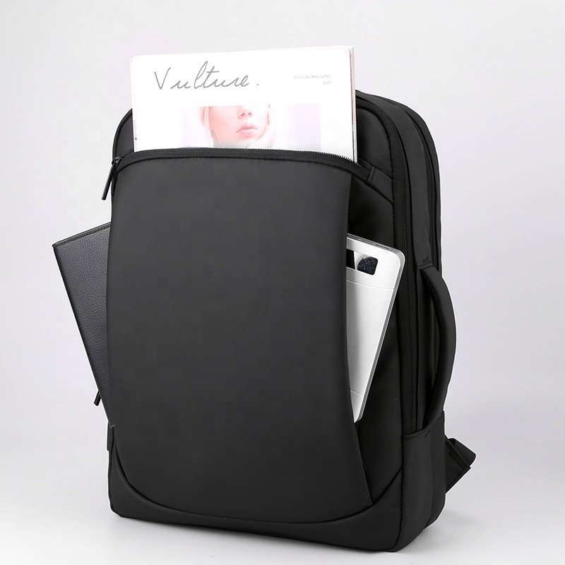 Large capacity custom waterproof Nylon school bags unisex men's travel business anti-theft backpack laptop backpack with USB