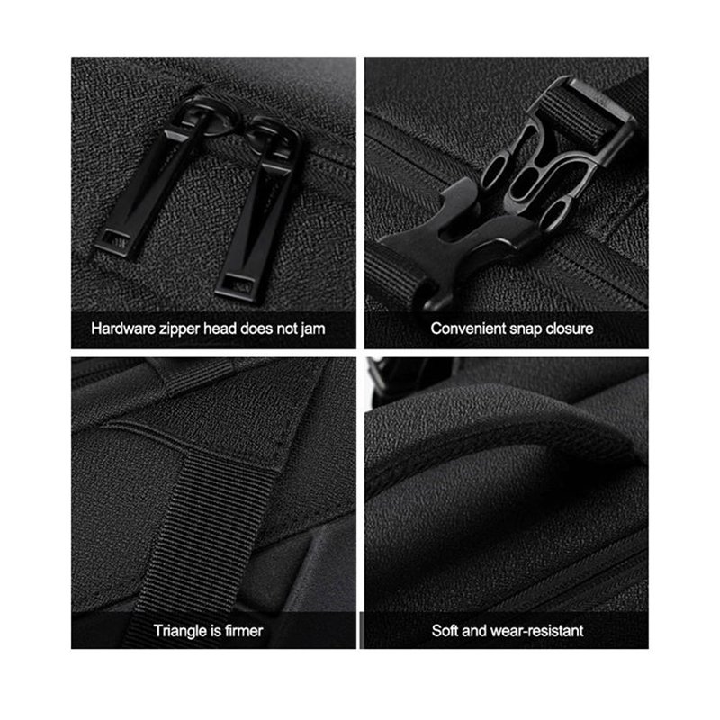 Computer Backpack Oxford Notebook Schoolbag Anti-Theft Business Laptop Backpack with USB