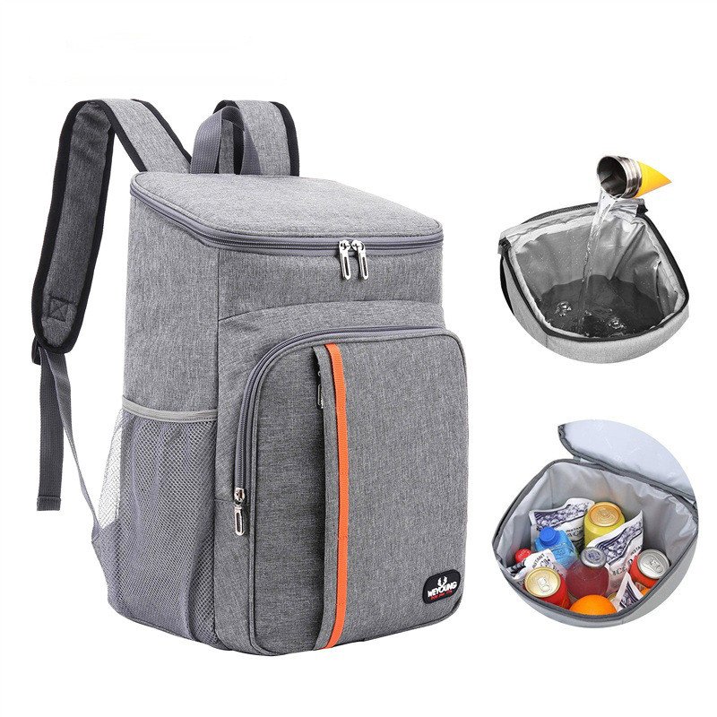 High Quality Custom LOGO Cooler Backpack Cooler Lunch Thermal Insulated Food Bags Insulated backpack