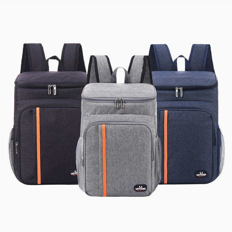 High Quality Custom LOGO Cooler Backpack Cooler Lunch Thermal Insulated Food Bags Insulated backpack