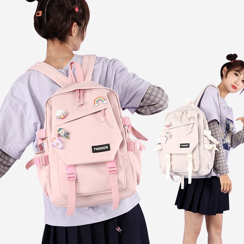 Genshin Impact Backpack Anime Cosplay Unisex Students School Bag Xiao Cartoon Bookbag Laptop Travel Rucksack Outdoor Kids Gifts