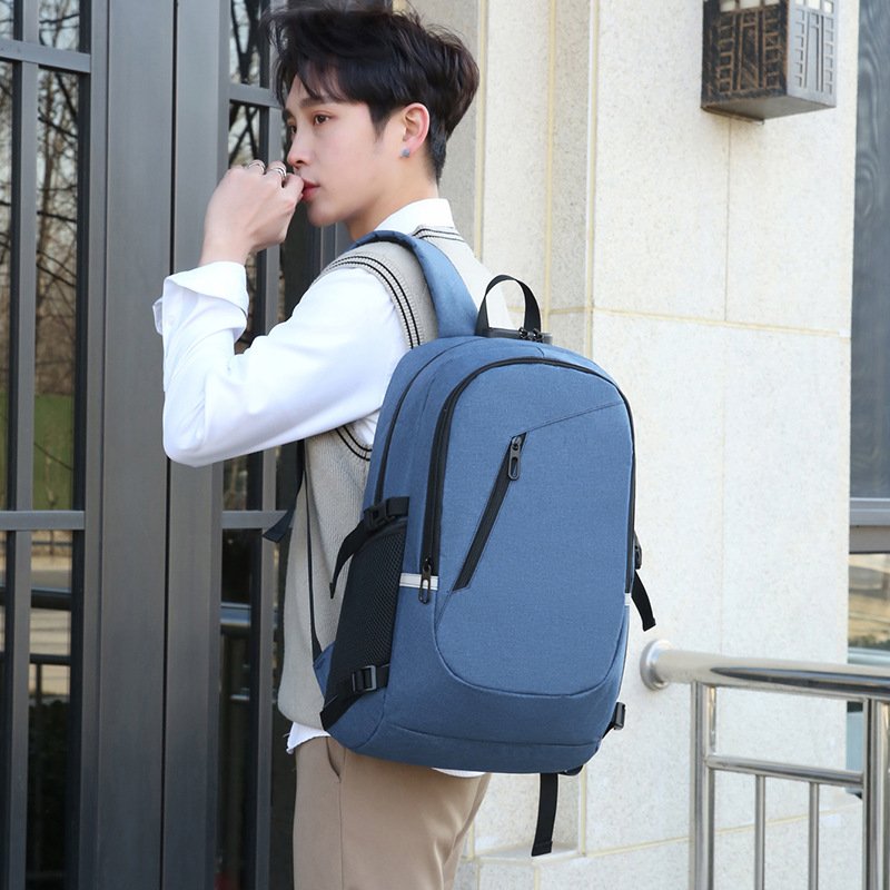 Laptop Backpack For Men Large Capacity Anti-Theft Backpack with safety lock USB Port Bag Business Backpack
