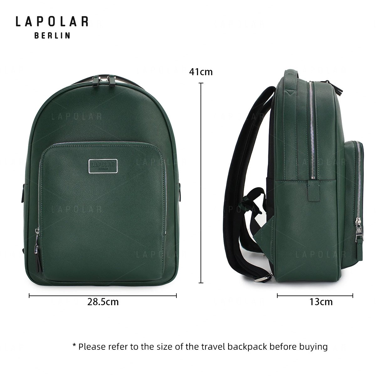 LAPOLAR Factory hot sell 15.6inch backpack waterproof notebook wholesale mens polyester laptop bag travel custom laptop backpack