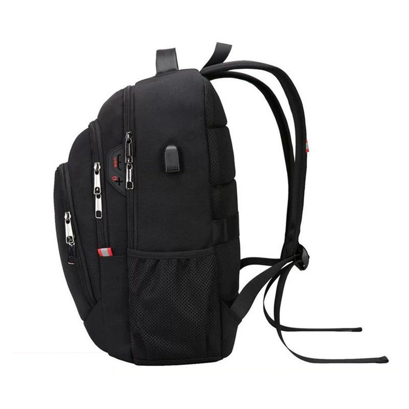 backpack manufacturer laptop school student backpack bags china waterproof polyester travel backpack bag with usb charging port