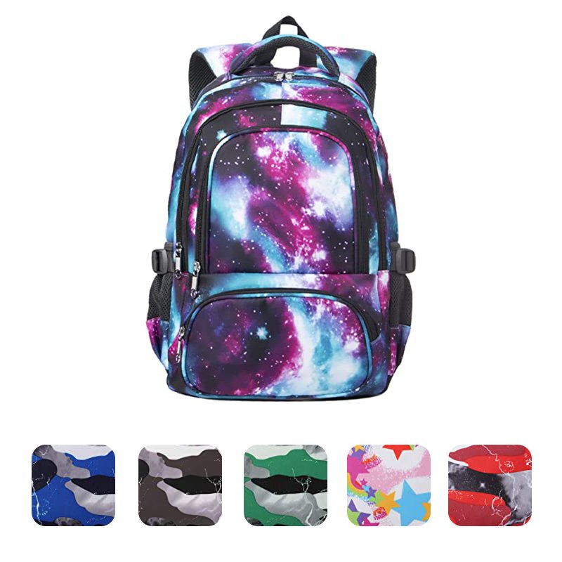 Manufacture price travel bags hot sale waterproof kids book back canvas student children bookbag backpack camouflage school bag