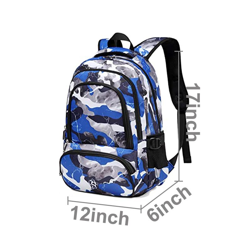 Manufacture price travel bags hot sale waterproof kids book back canvas student children bookbag backpack camouflage school bag