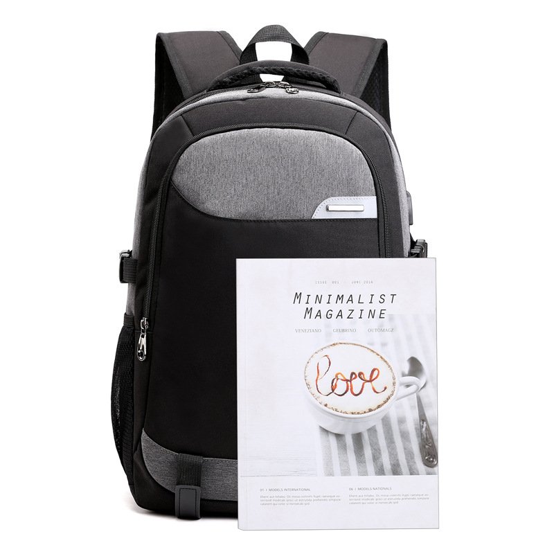 Custom Logo New Model Fashion Men Women School Bag Large Capacity Designers 15.6 Inch Travel Business Laptop Backpack With USB
