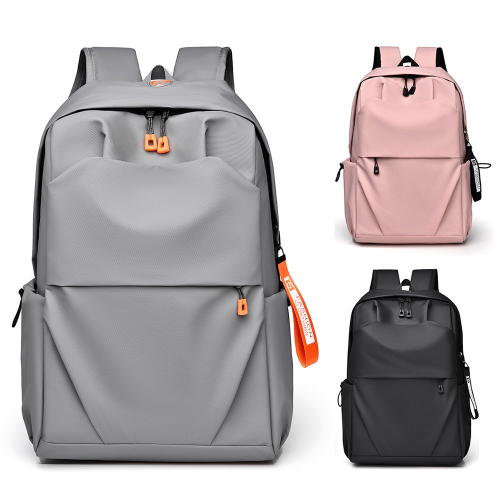 Men's simple casual Business travel bag Laptop backpack School bag Large capacity computer bag Waterproof and scratch-resistant