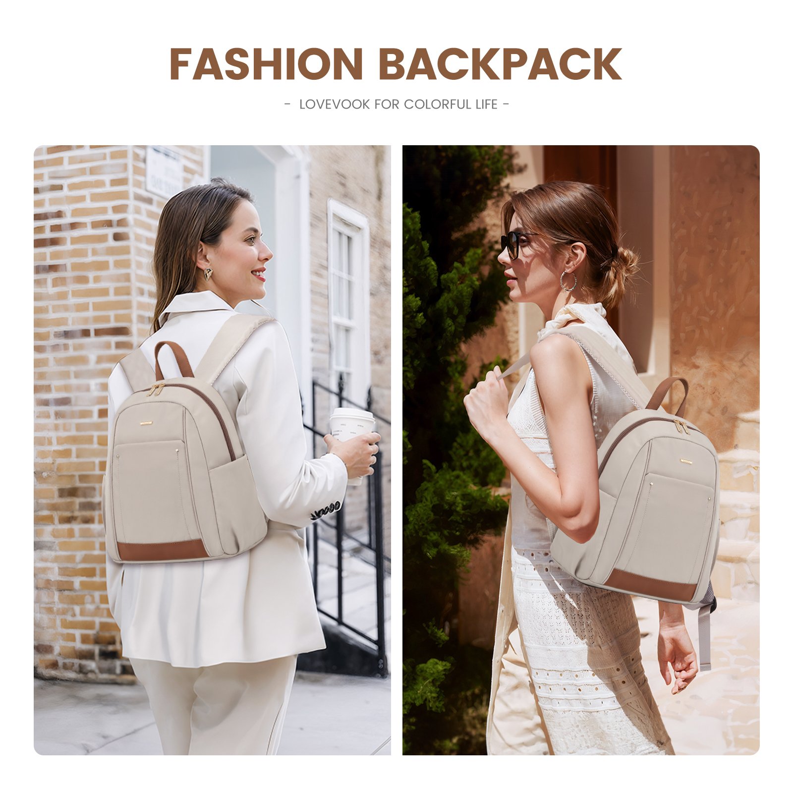 LOVEVOOK Teenager Mini Backpack Bags for Women Ladies Fashion Luxury Small School Back pack for Teens Girls Lightweight Daypack