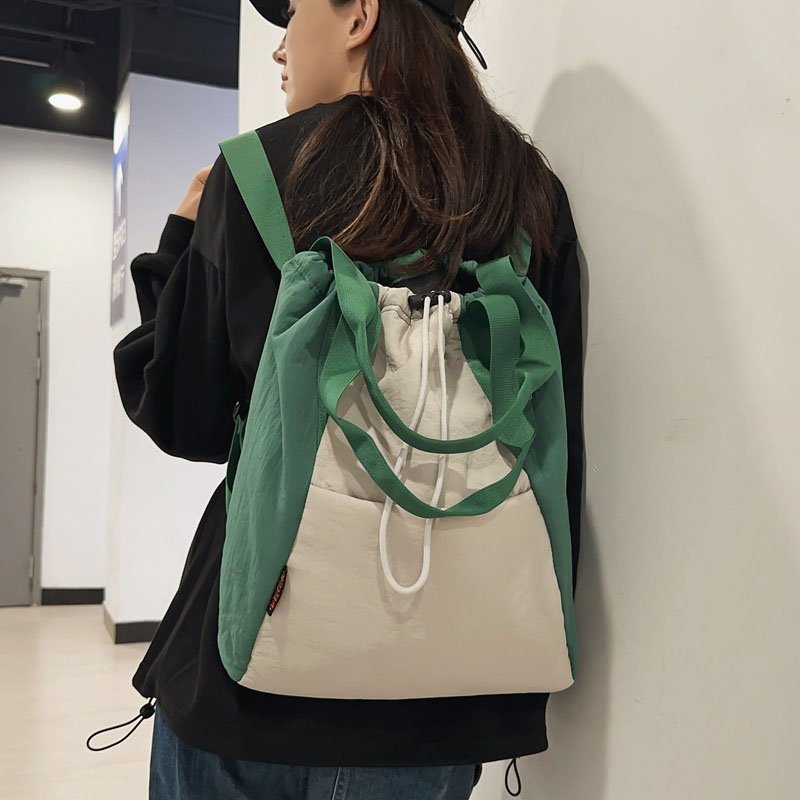 Custom Wholesale logo school bags Rucksack daily use travel knapsack Casual Drawstring Laptop Backpacks