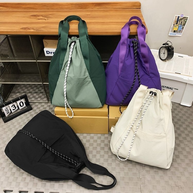 Custom Wholesale logo school bags Rucksack daily use travel knapsack Casual Drawstring Laptop Backpacks