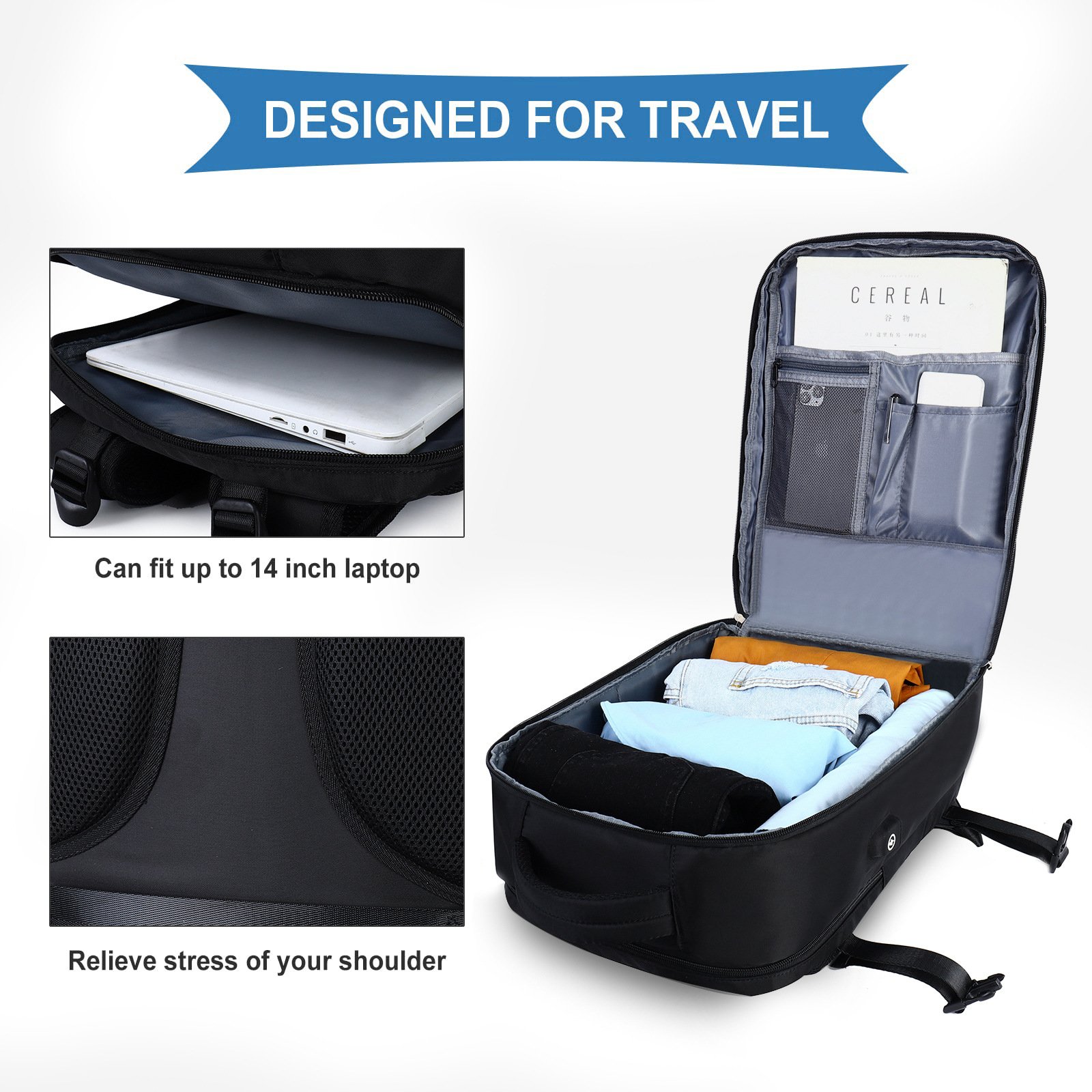 Hot Sale Waterproof Backpack Travel Bag With USB Lightweight Hiking Casual Sport Backpack Laptop Outdoor Backpack Unisex