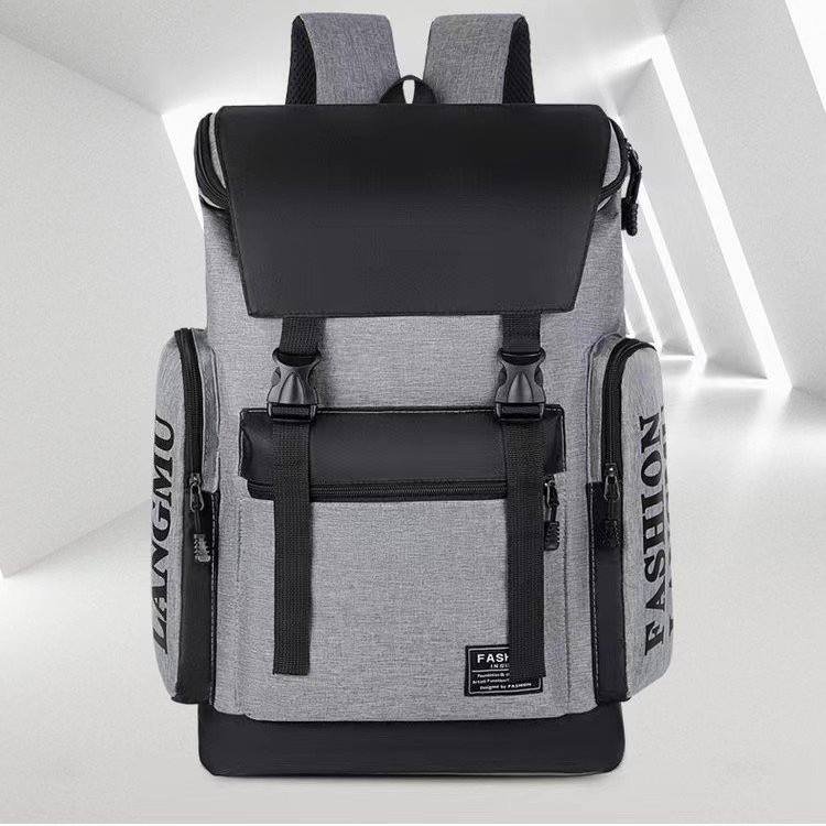 Unisex Large Capacity School Backpack Waterproof Fashion Trend with Zipper Closure Buy Ba Backpack-Fashionable Stylish