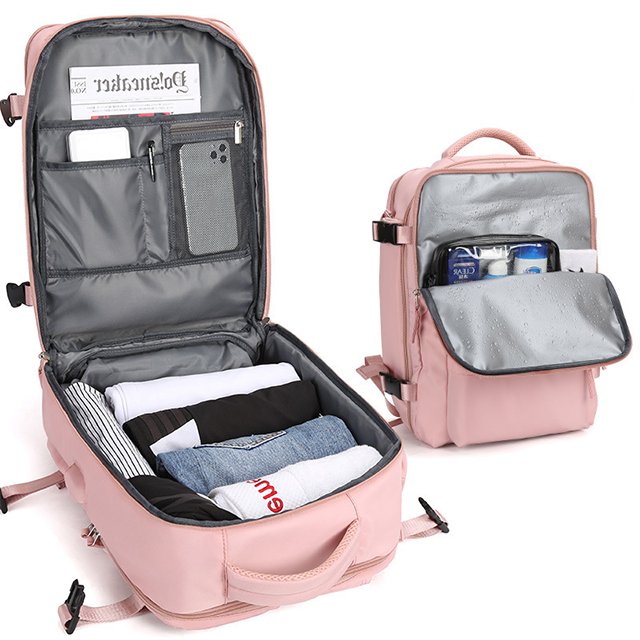 Big Capacity Laptop Backpack with USB Charging Multifunction Business Travel Bag Lightweight Student Backpack